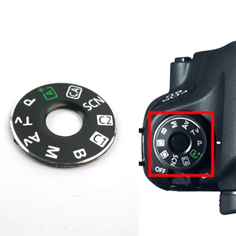 Dial Mode Cap Button Repair Kit for Canon EOS 6D Camera