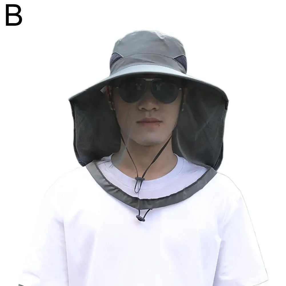 Mosquito Head Net Hat | Full Mesh Bug Shield for Fishing & Outdoors