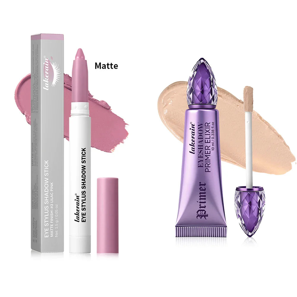 ibcccndc Eyeshadow Primer & Stick Combo – Waterproof, High Pigment