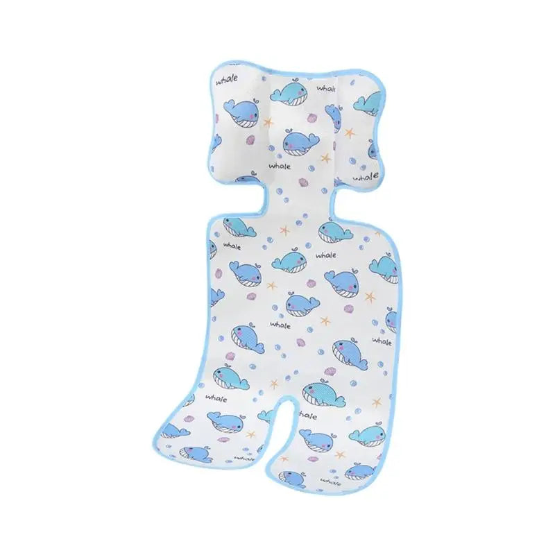 Baby Pram Cooling Pad | Breathable Bamboo Stroller Liner
