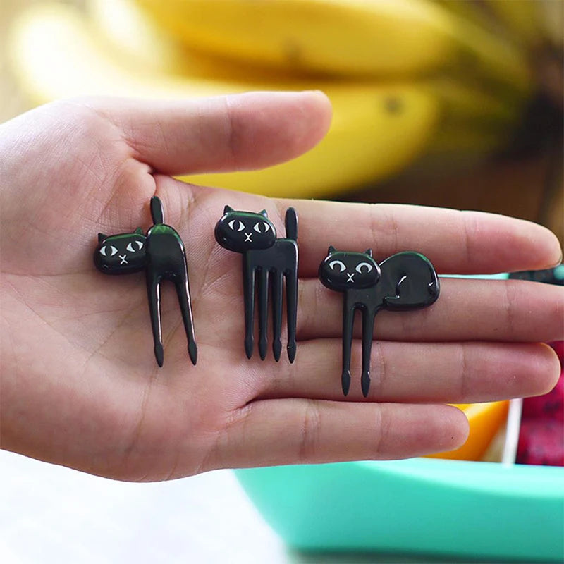 Kids Animal Cartoon Food Picks – Fun Fruit & Snack Forks