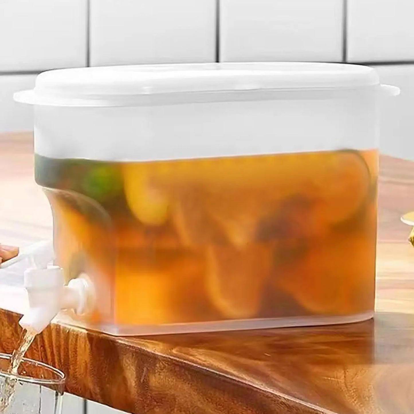 2.8L Cold Water Pitcher with Faucet – Fridge Drink Dispenser