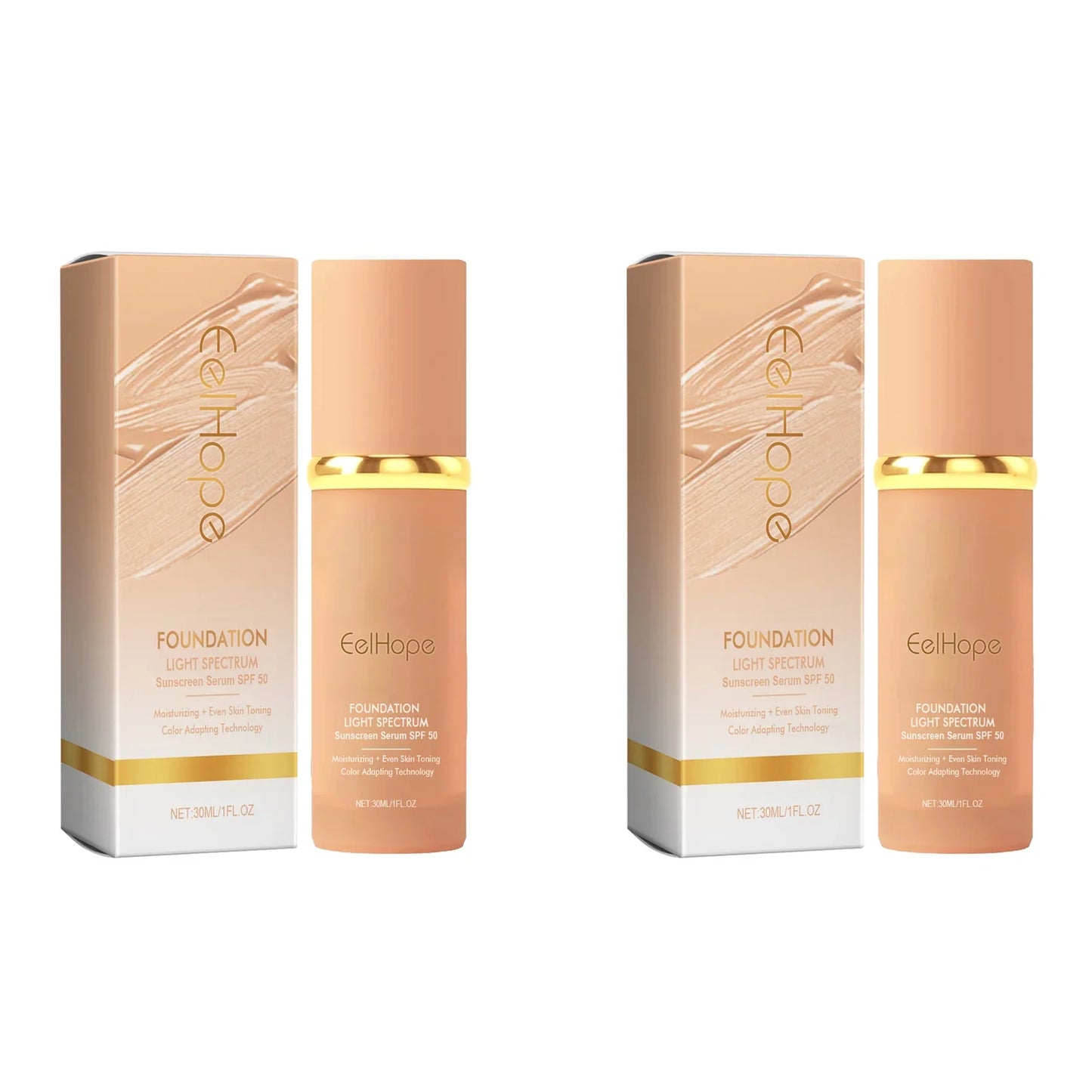 Eelhope Color-Changing Foundation – Full Coverage & Hydrating