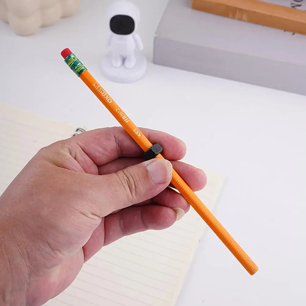 Sensory Fidget Pencil | Threaded Sliding Nut | Classroom Safe Tool