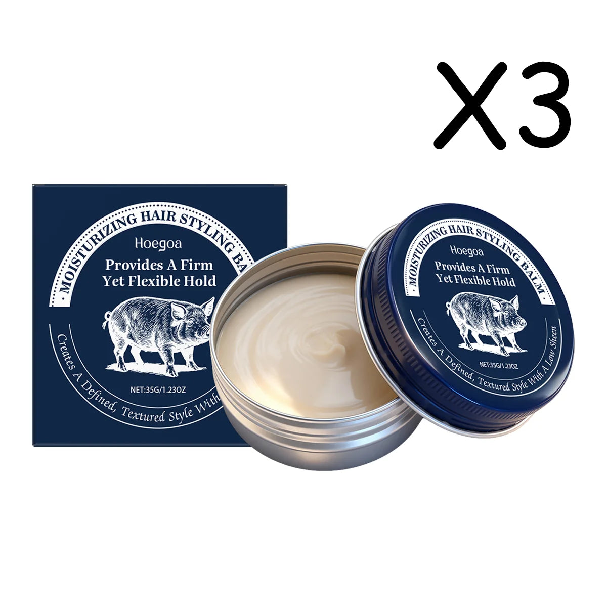 Jaysuing Hair Pomade – Matte Finish Strong Hold Frizz Control
