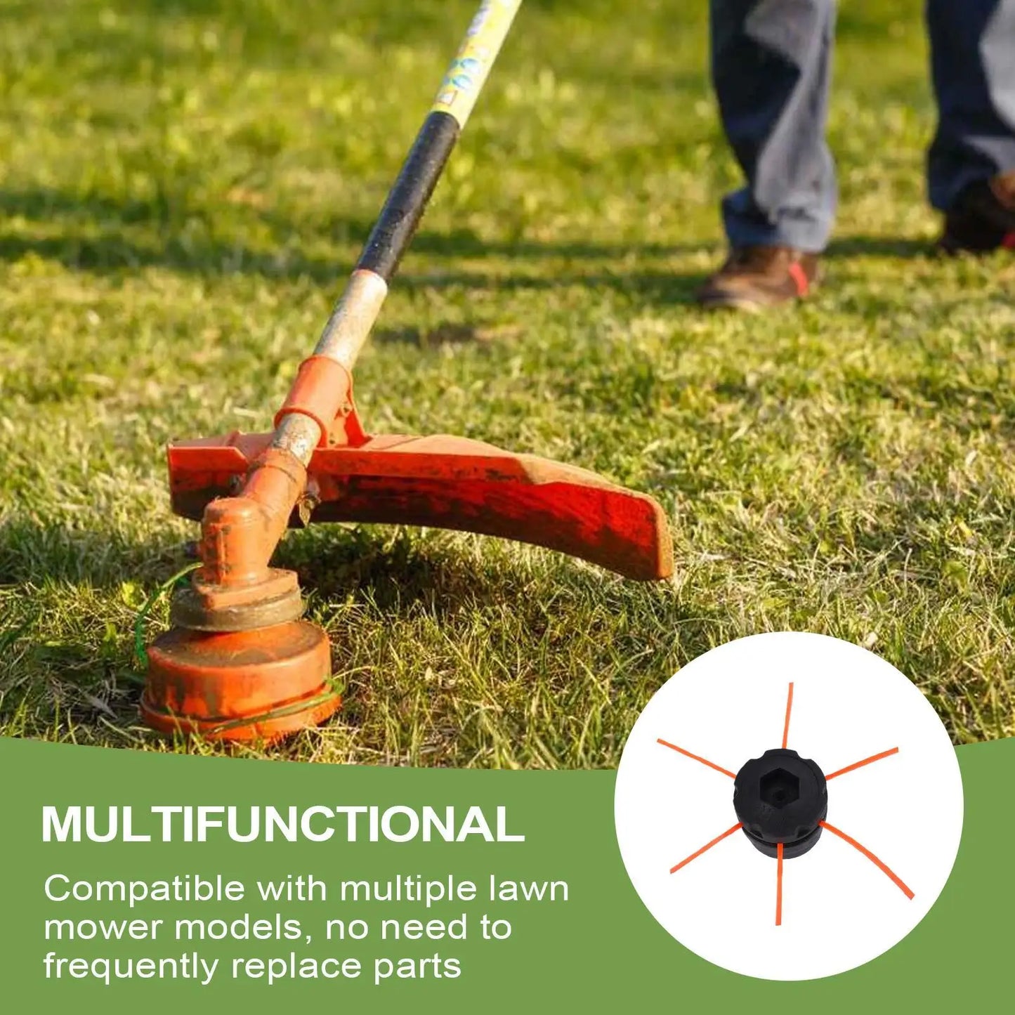 Universal Grass Trimmer Head Replacement – Easy Install