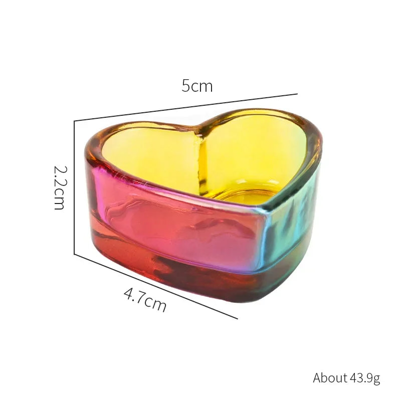 Crystal Glass Dappen Dish | Acrylic Nail Liquid Mixing Cup