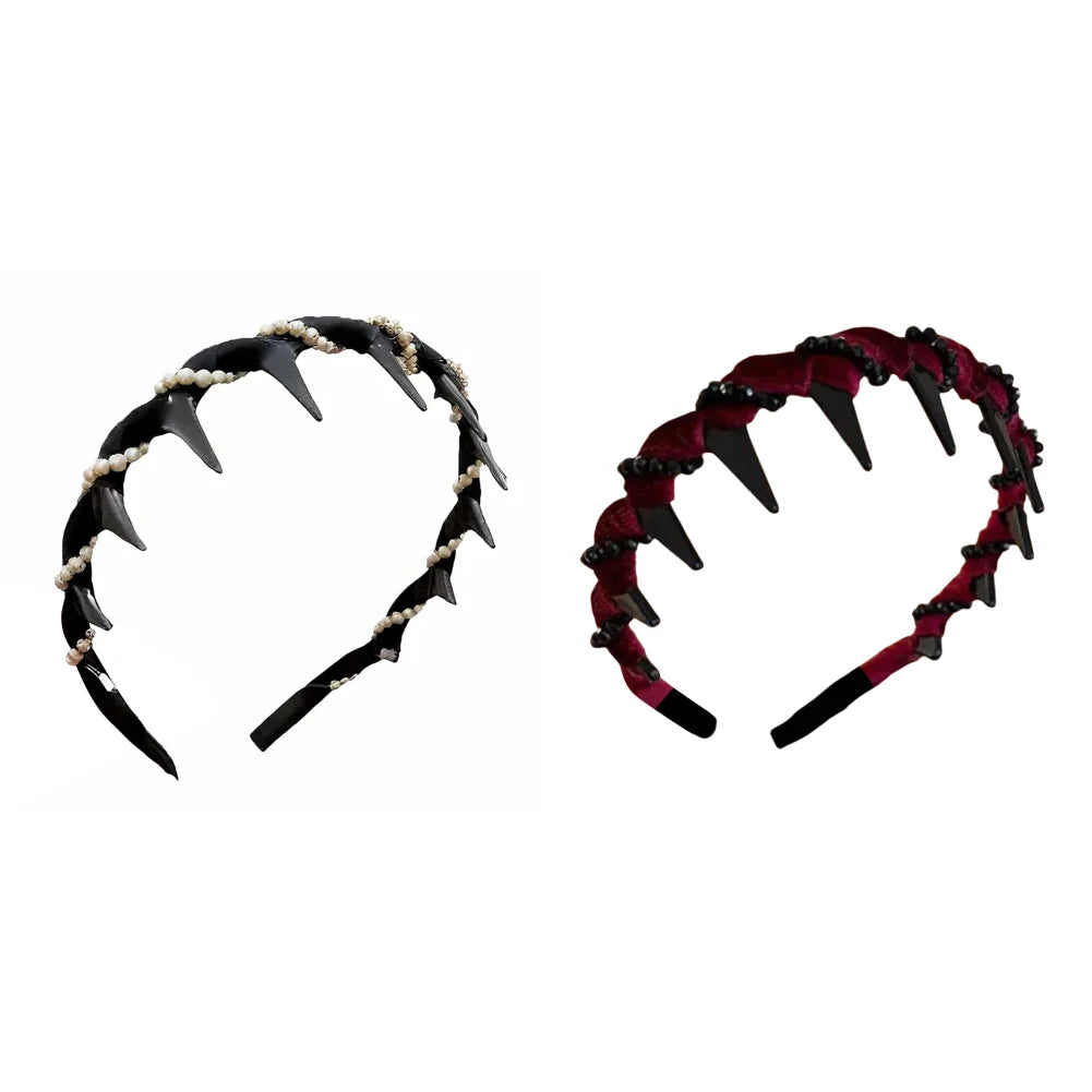 Velvet Sparkling Diamond Hairband for Women – Anti-Slip Hair Hoop Headband Peaceful Pleasures Health and Wellness