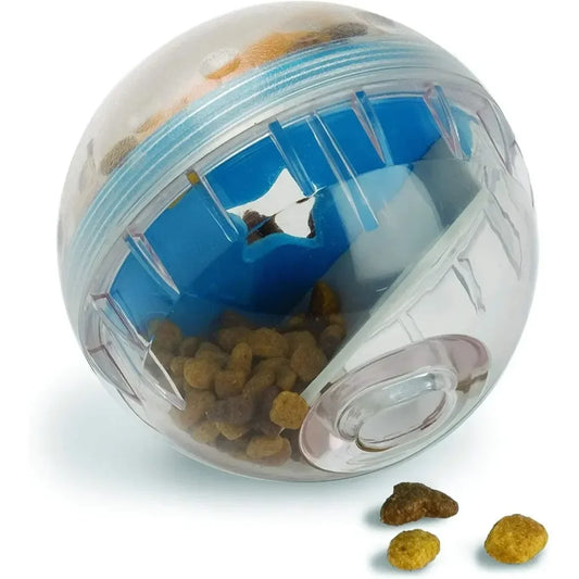 IQ Treat Ball – Interactive Slow Feeder Dog Toy | 3" Dispenser Interactive Pet Toy Peaceful Pleasures Health and Wellness