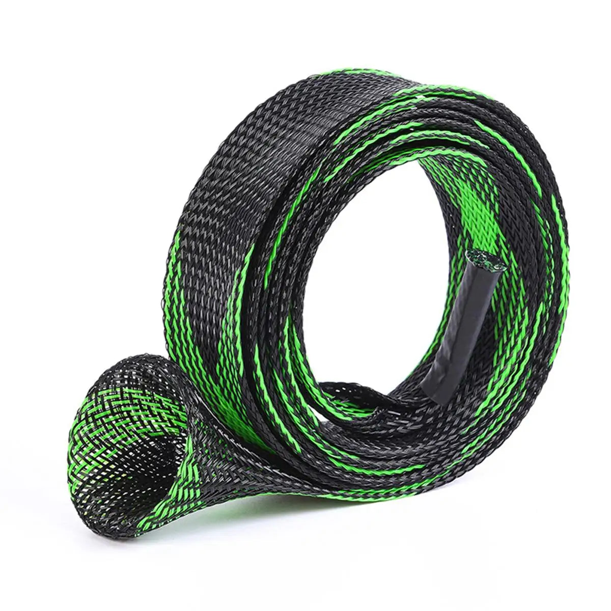 Fishing Rod Knitting Net Protective Cover Fishing Tool Suitable for Spinning Casting Ice Fishing Rod Socks Gloves for Angling Peaceful Pleasures Health and Wellness green