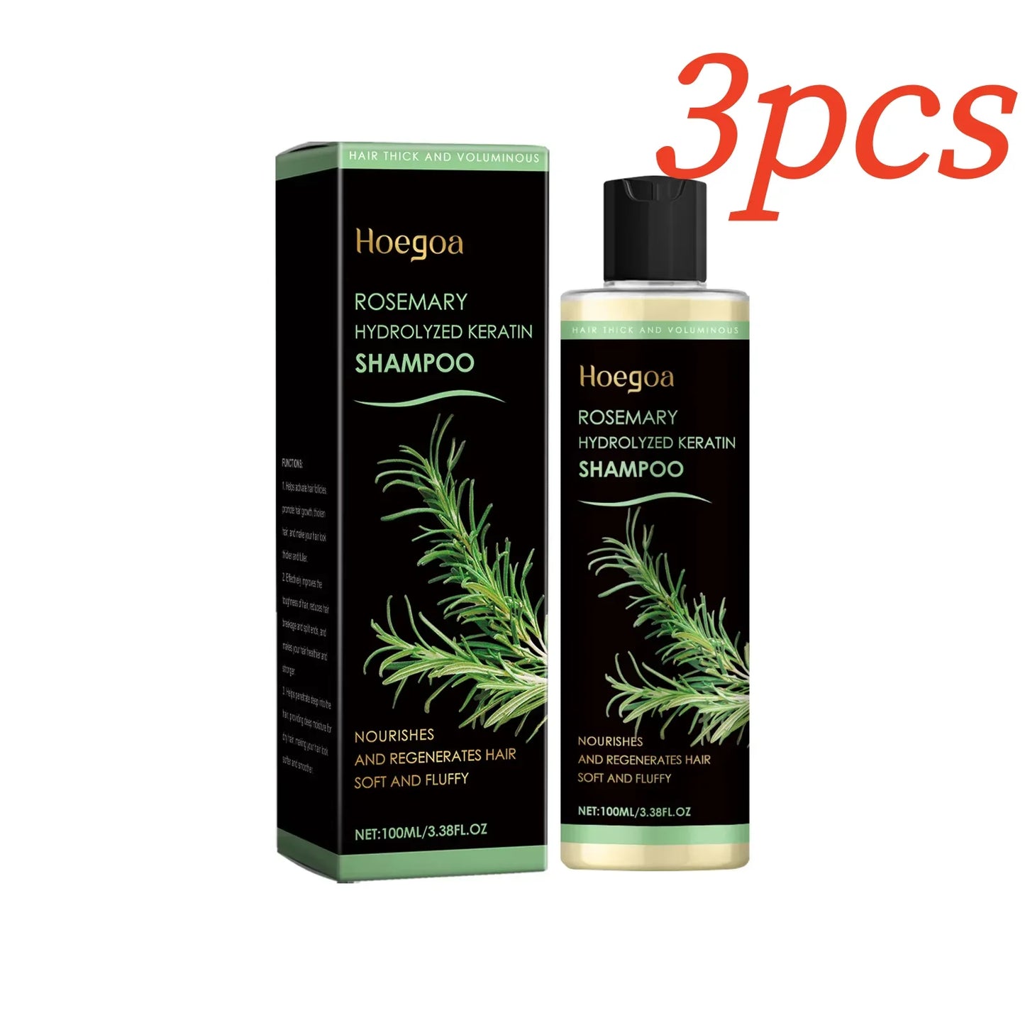 HOEGOA Rosemary Shampoo – Hair Growth & Deep Nourishing