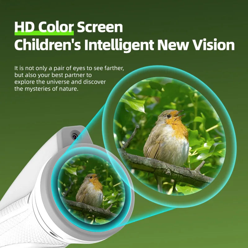 Children's High-Power High-Definition Telescope Scientific Experiment Toy Can Take Photos, Videos, Digital Telescope Peaceful Pleasures Health and Wellness