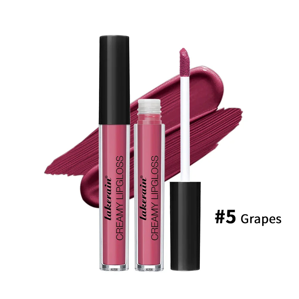 8-Piece Semi-Matte Velvet Lip Gloss Kit – Hydrating & Long-Lasting