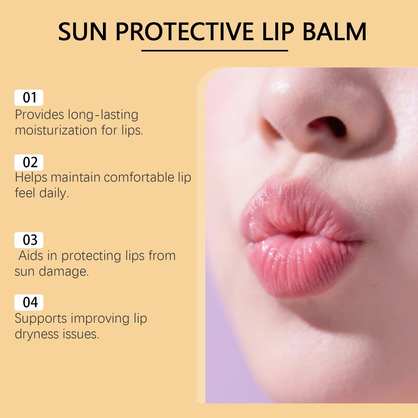 SPF 50+ Lip Balm | Kojic Acid, Ceramide & Beetroot Peaceful Pleasures Health and Wellness