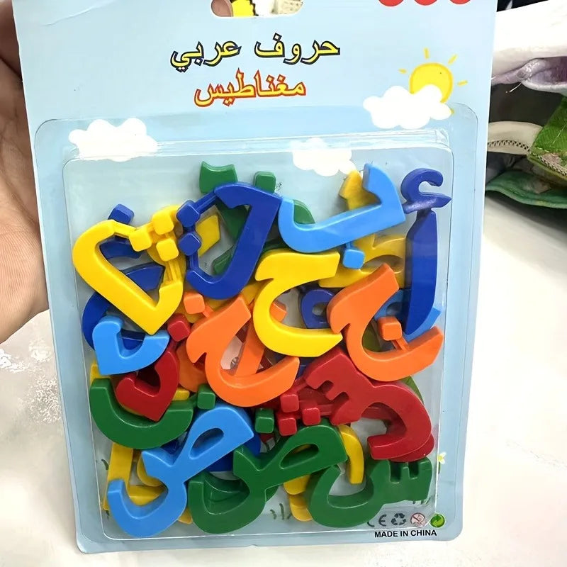 28 Arabic Alphabet Magnetic Letters | Educational Teaching Aid