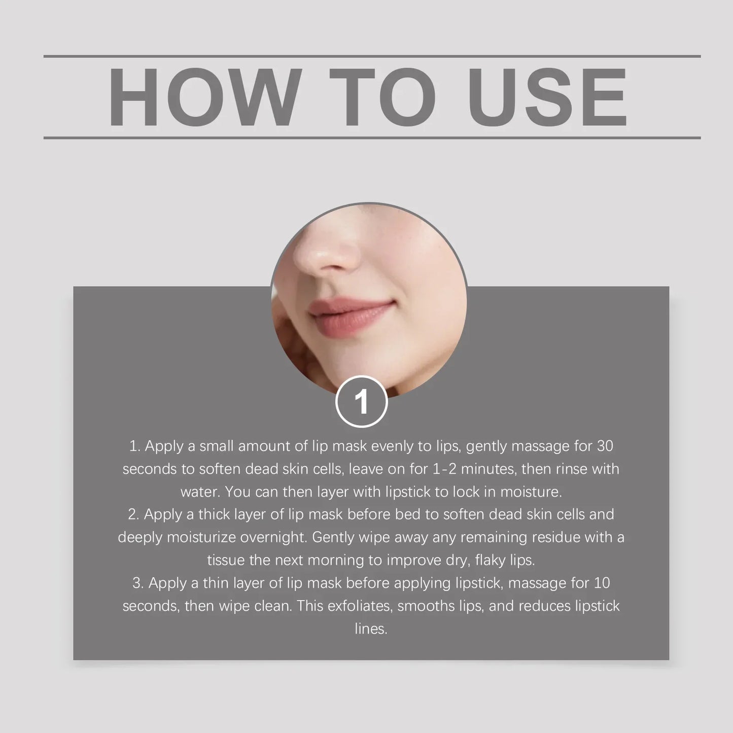 VIARELINE Lip Nourishing Mask – Hydrating & Exfoliating 15g