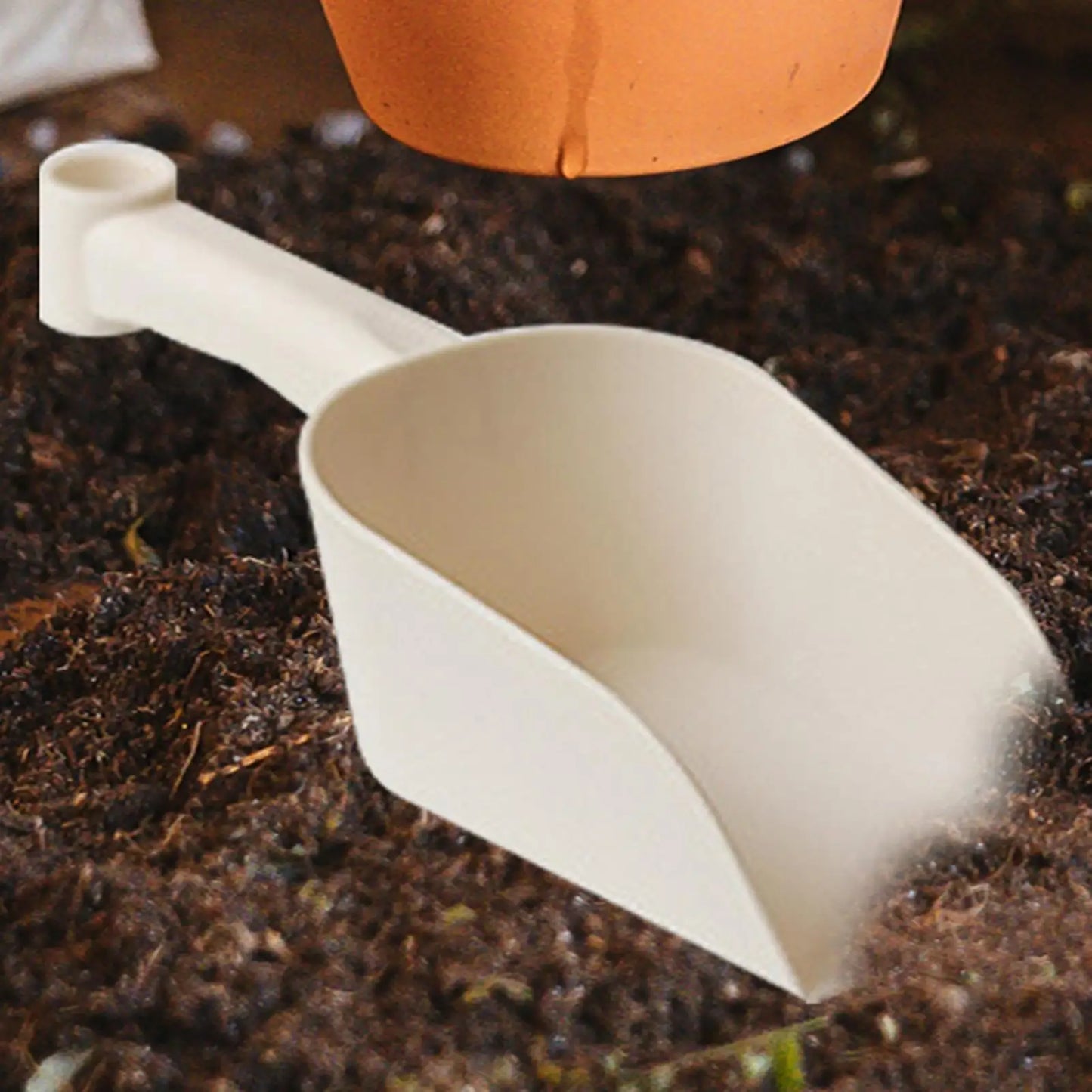 Multi-Function Plastic Garden Scoop – Soil, Compost & Planting