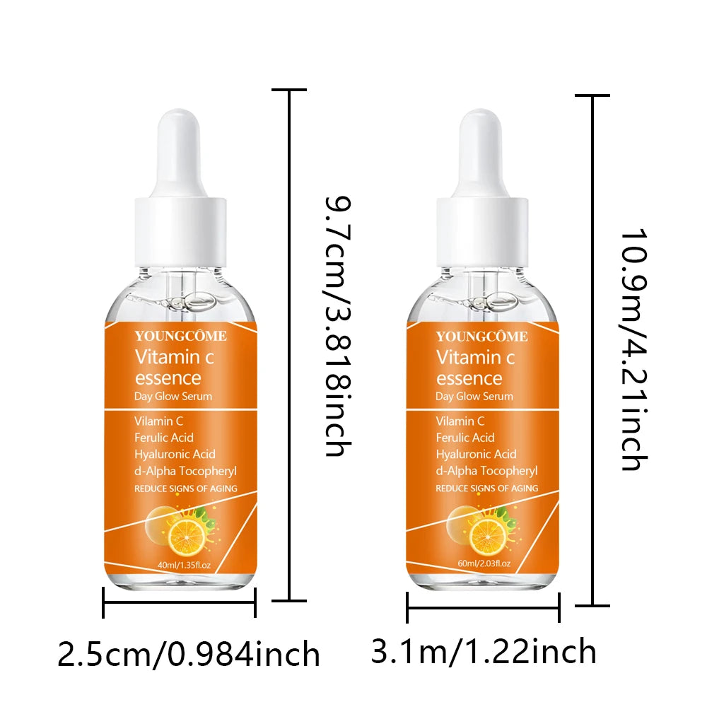 YOUNGCOME Vitamin C Brightening Serum - Vitamin C with Ferulic Acid, Hyaluronic Acid & Collagen for Anti-aging skincare Peaceful Pleasures Health and Wellness