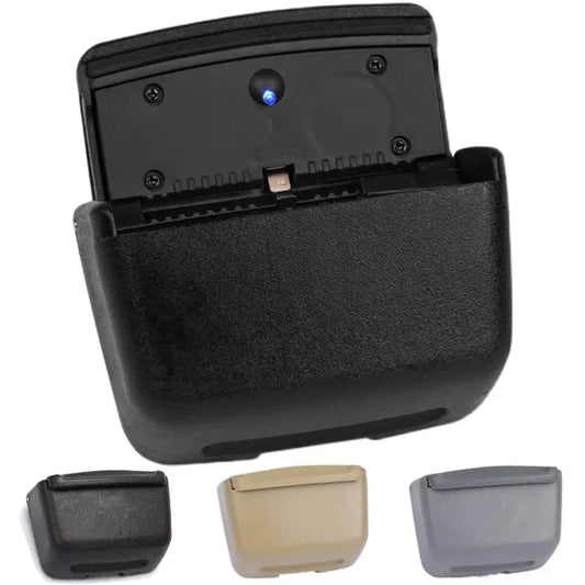 Car Ashtray With Led Light Automobile Door Air Outlet Hanging Plastic Ashtray Detachable Rack Multi-function Car Accessories Peaceful Pleasures Health and Wellness
