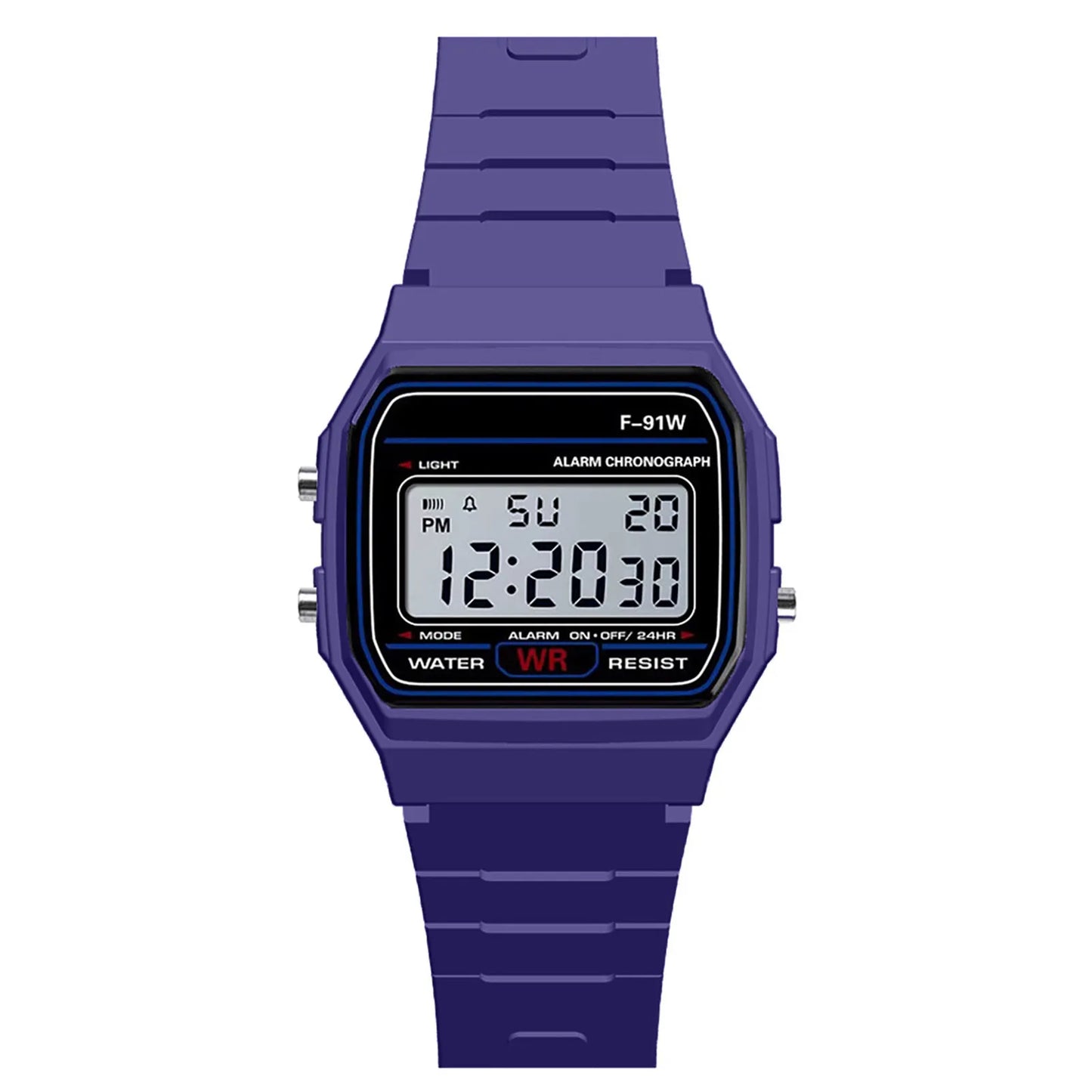 Luxury Men Analog Digital Military Armys Sport LED Waterproof Wrist Watch Peaceful Pleasures Health and Wellness Purple