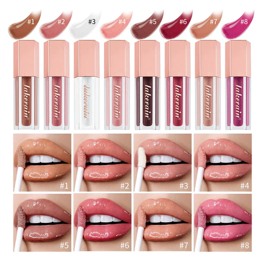 FB Gloss Bomb Universal Lip Luminizer Makeup Lip Gloss Moisturizing Lip Plumper Long lasting glitter Liquid Lipstick Peaceful Pleasures Health and Wellness