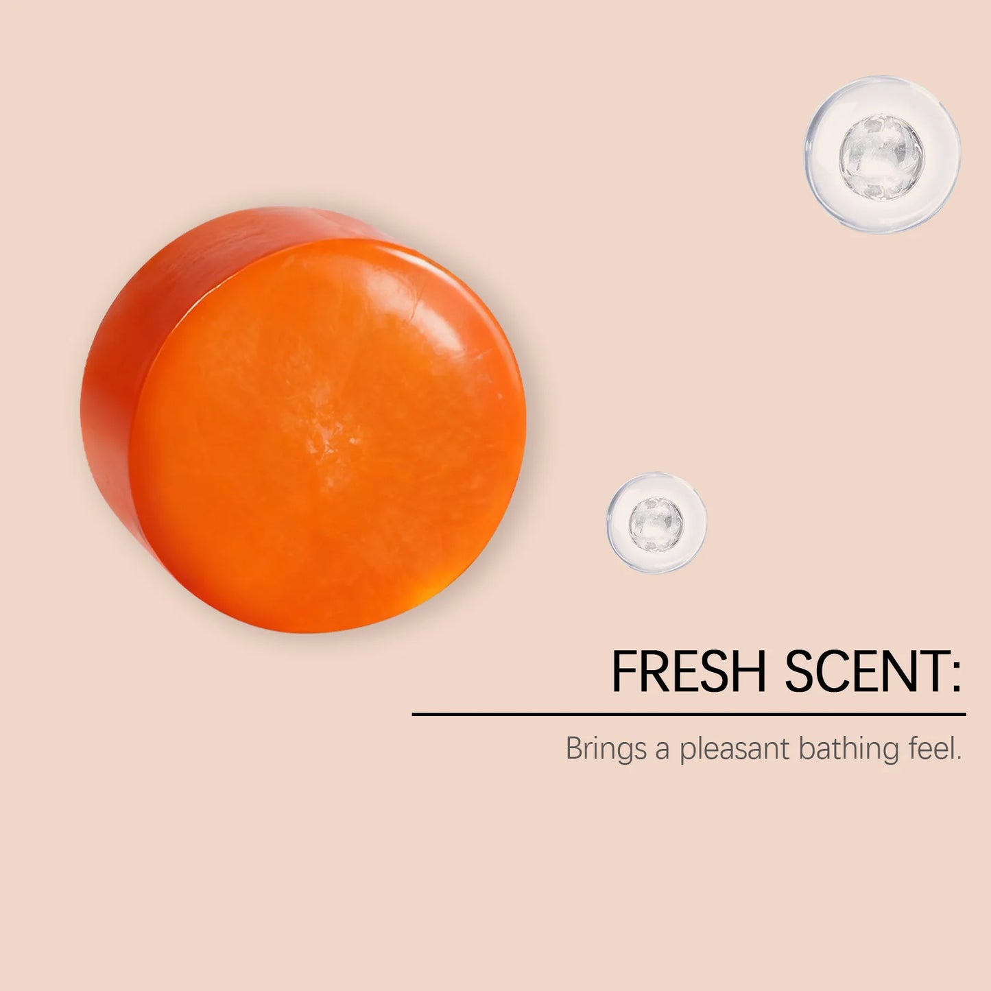 Persimmon Body Soap Bar 100g | Moisturizing Pore Cleanser