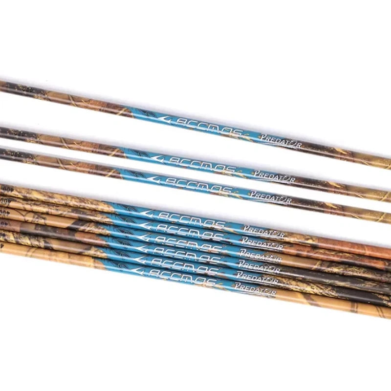 ID6 Carbon Arrows Camo Print Spine 300-500 Straightness 0 003 DIY