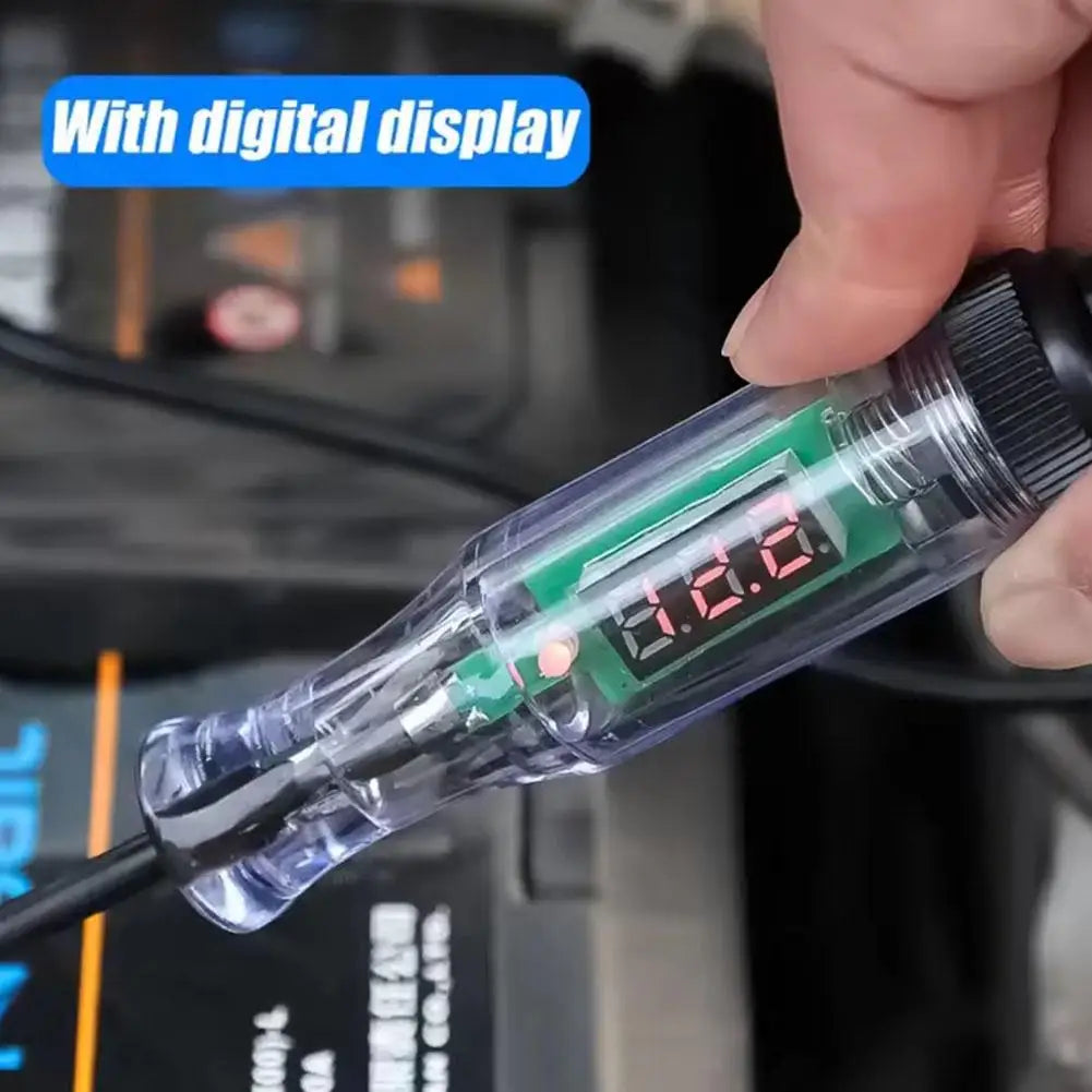 Auto Circuit Tester Probe Pen – DC 12V 24V LED Voltage Tester