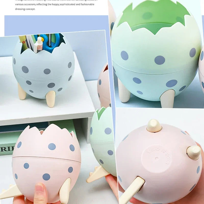 Dinosaur Egg Pen Holder Desk Organizer | Kids Gift Novelty Pen Holder Peaceful Pleasures Health and Wellness