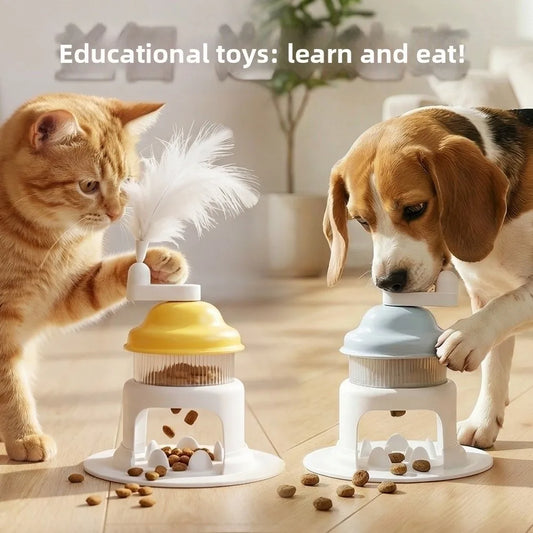 Interactive Dog Treat Dispenser Puzzle Slow Feeder Toy Dog Puzzle Toy Oasis Select