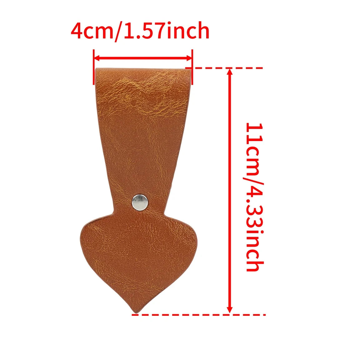 UYEE Belt Vintage Heart Shape Leather Waist Accessory Skirt Lift Clip
