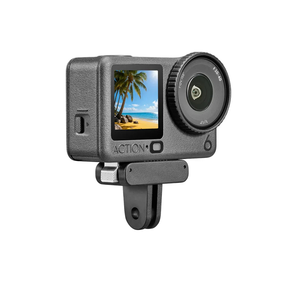 DJI Osmo Action 6 & Nano Magnetic Two-Claw Adapter | 1/4" Thread