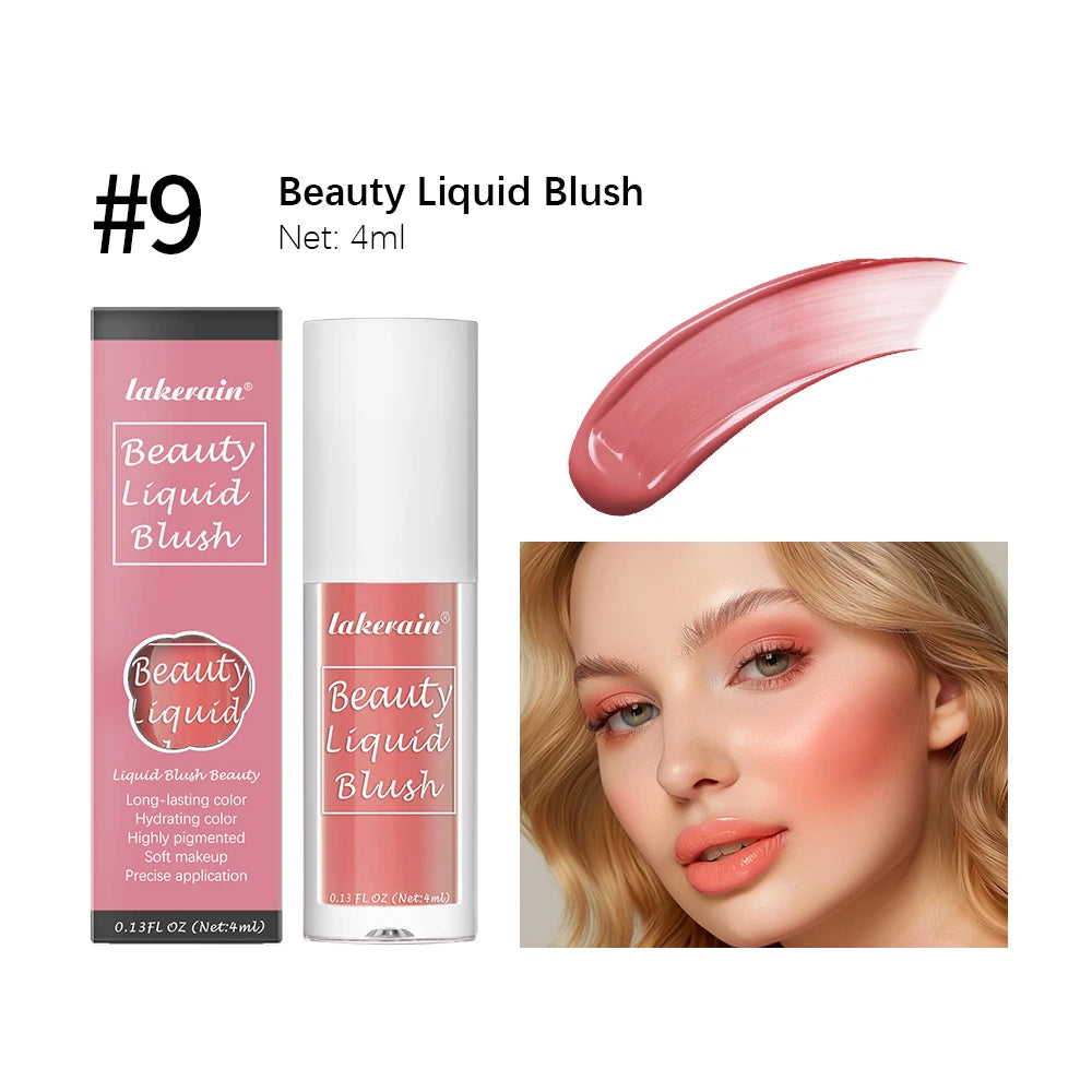 Velvet Matte Liquid Blush – Waterproof Cheek Tint 4ml Liquid Blush Peaceful Pleasures Health and Wellness Color 9