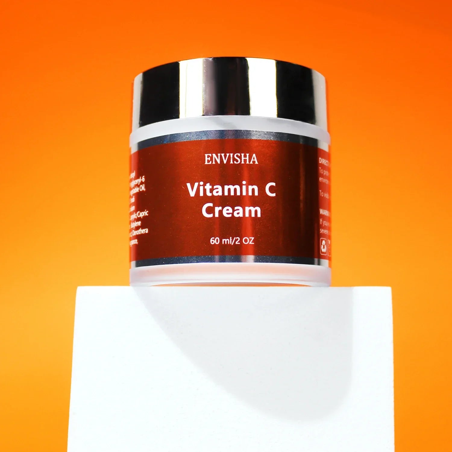 ENVISHA Facial Cream – Vitamin C, Hyaluronic Acid, Ceramide & Collagen Facial Cream ENVISHA