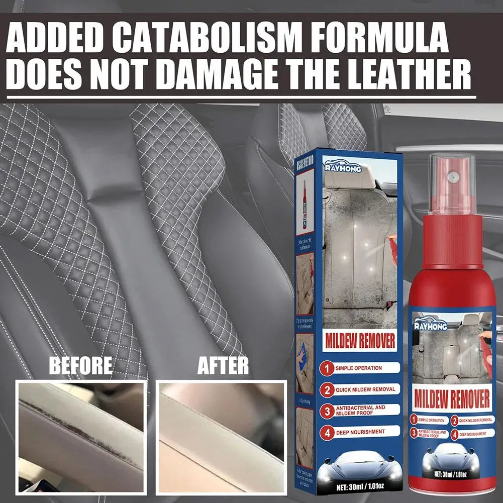 30ml Car Mildew Remover Spray for Interior Cleaning Peaceful Pleasures Health and Wellness
