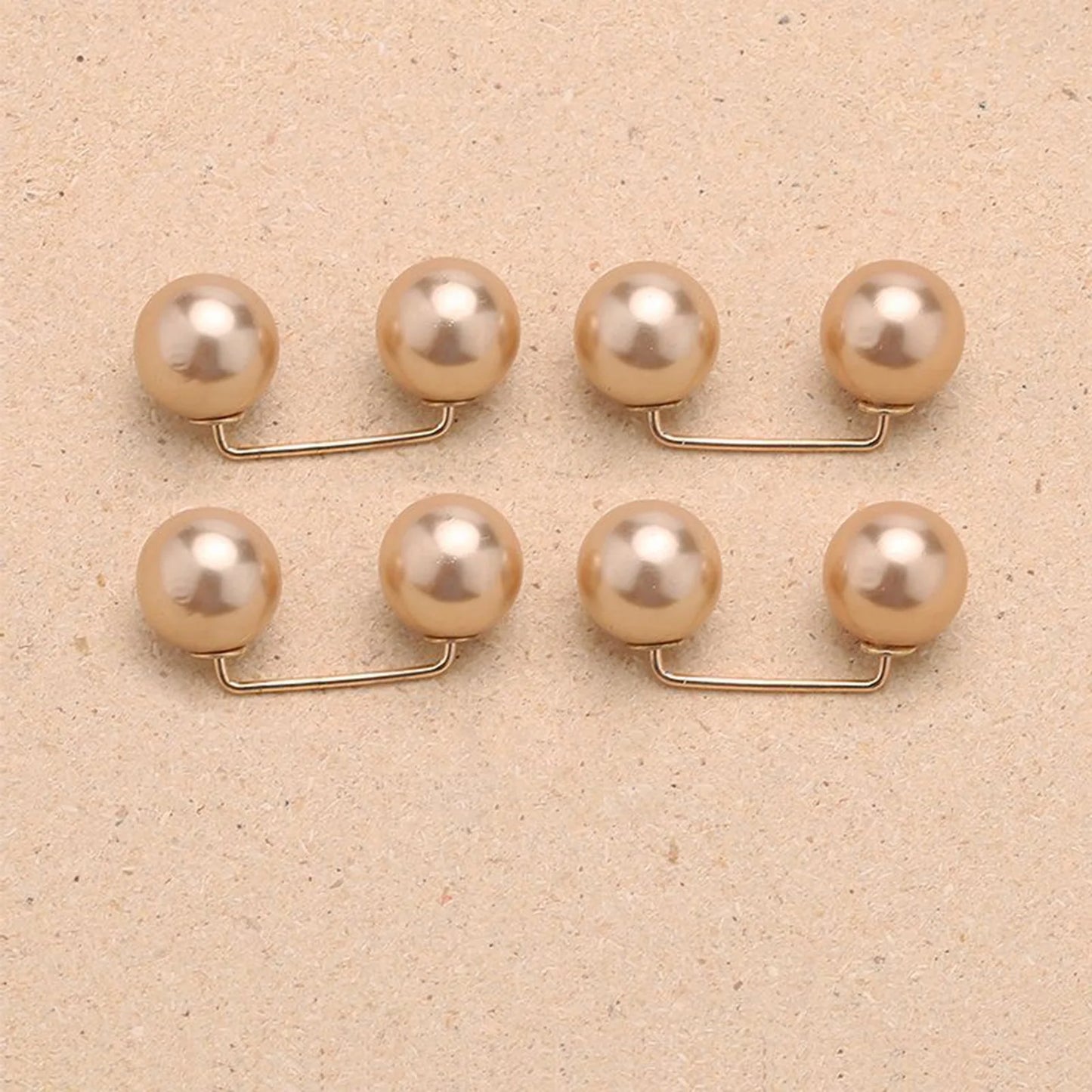 3Pcs Double-Headed Pearl Brooch Pin Neckline Cardigan Pearl Buckle Pin for Women Girls Wedding Party Decorations Peaceful Pleasures Health and Wellness