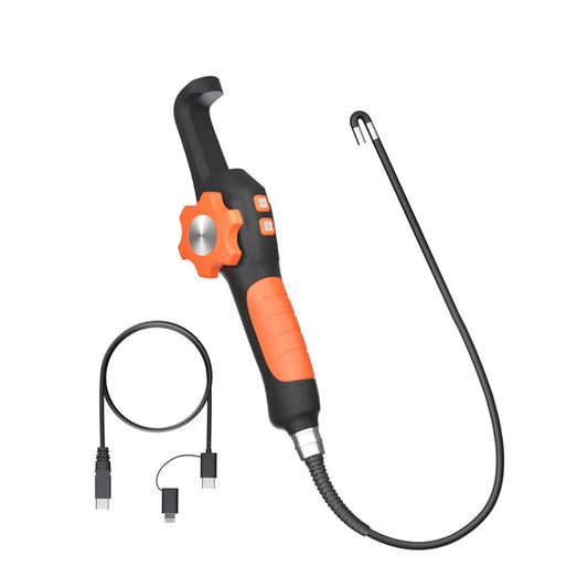 Industrial Endoscope Camera Single Lens Pipe Inspection Borescope for Checking Car Sewer Peaceful Pleasures Health and Wellness 1M