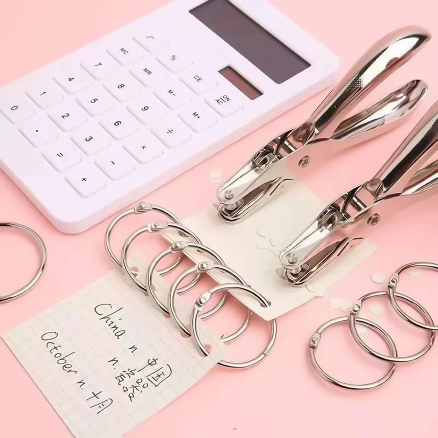 Handhold Single Hole Punch Comfortable Handle Single Hole Punching Plier Suitable for Handbag Straps Peaceful Pleasures Health and Wellness 6mm