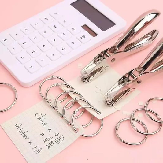 Handhold Single Hole Punch Comfortable Handle Single Hole Punching Plier Suitable for Handbag Straps Peaceful Pleasures Health and Wellness 6mm