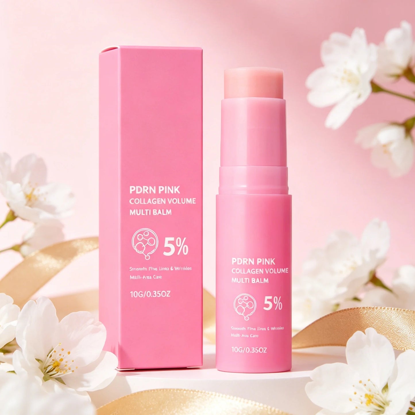 Korean Collagen Face Balm Stick – Deep Hydration & Glow