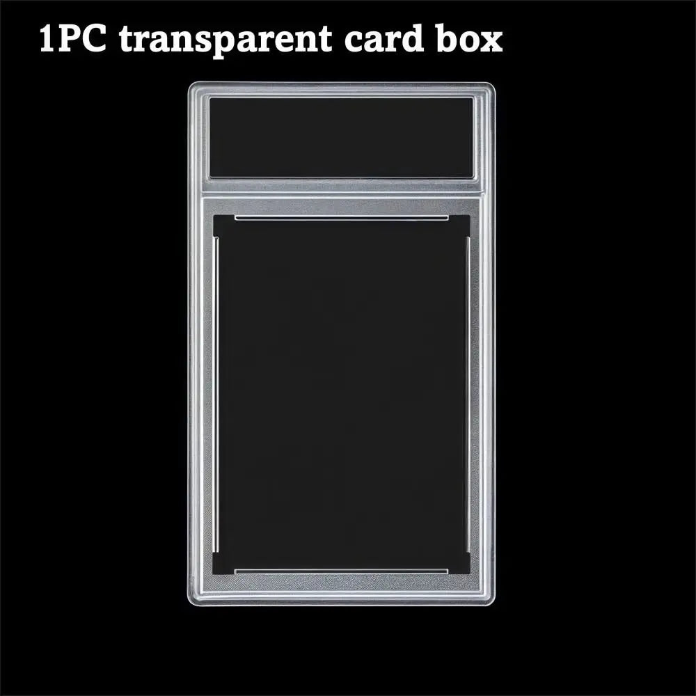 35PT Trading Card Case – UV Protection, Clear & Stackable