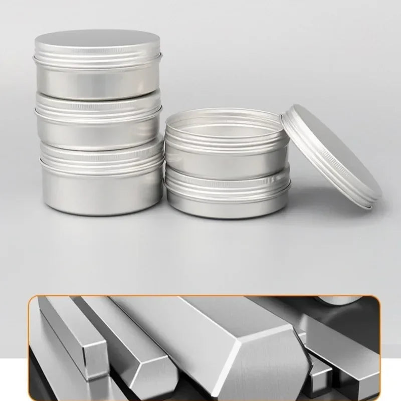 5- Multi Specification Threaded Circular Aluminum Box Metal Sub