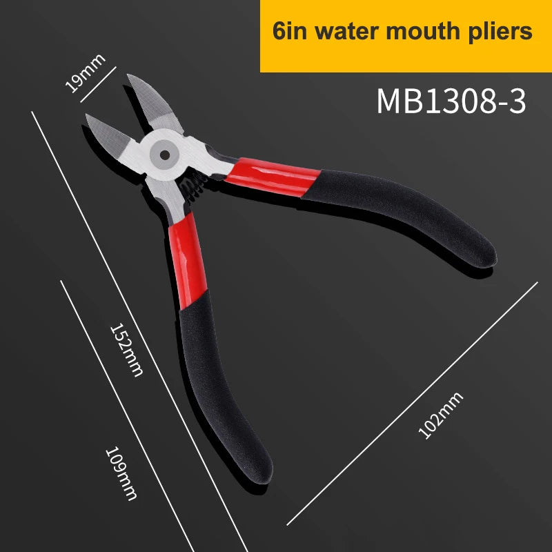 4/5/6/8 Inch Industrial-grade Professional Cutting Pliers Wire Side Cutter Electric Cutting Tool Electrician DIY Repair Tool Peaceful Pleasures Health and Wellness A3