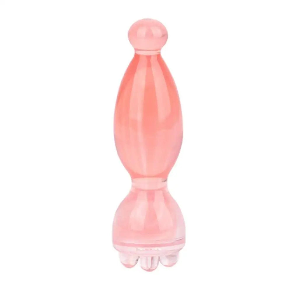 Lotus Seedpod Shape Resin Facial Gua Sha Tool Eye Relaxation Spot Meridians Acupoint Massage Handheld Facial Stick Skin Care Peaceful Pleasures Health and Wellness B
