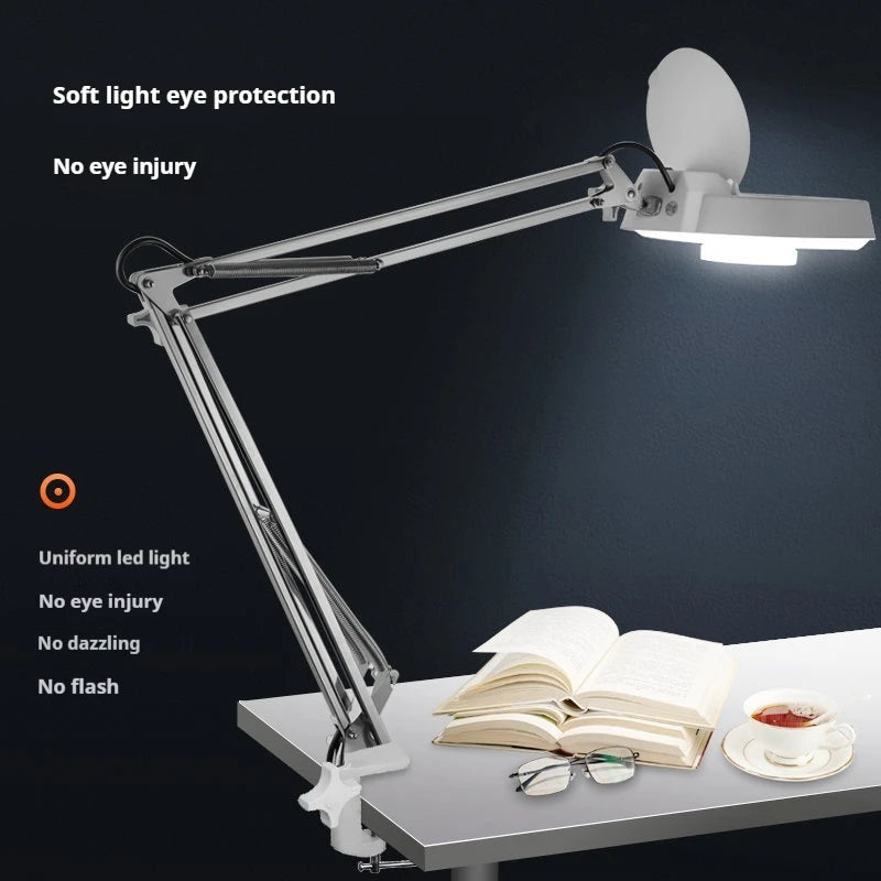 Clip On Led Light Magnifying Glass, Optical 30X High-Definition Lens, No Dizziness, Electronic Maintenance and Beauty Peaceful Pleasures Health and Wellness