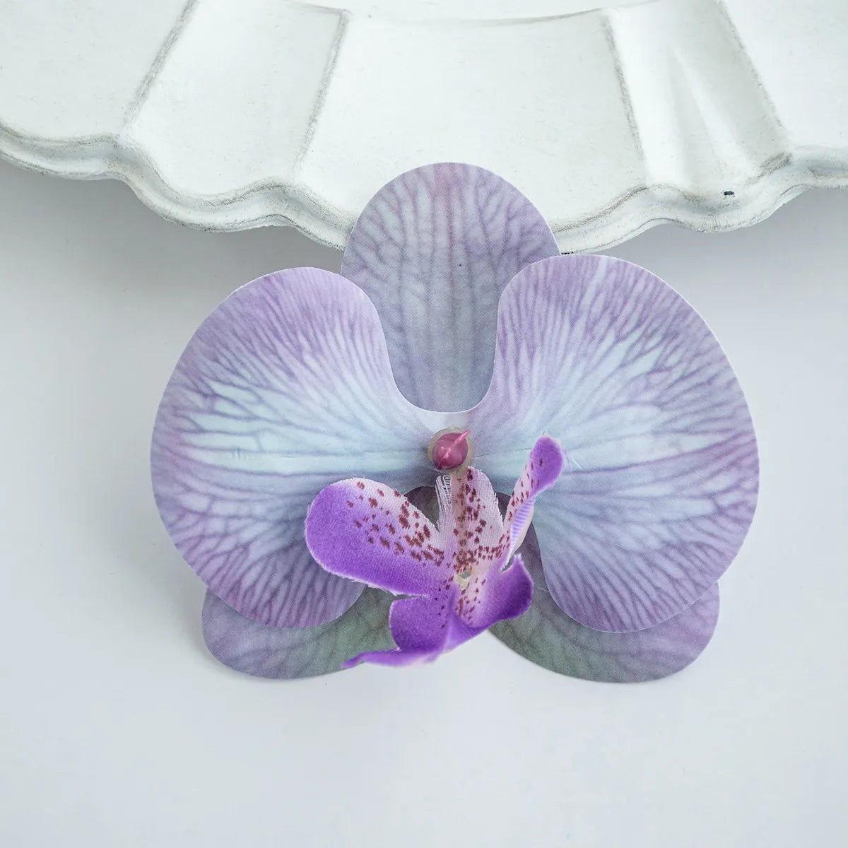 Faux Butterfly Orchid Flowers – Bridal Hair Clips & DIY Décor