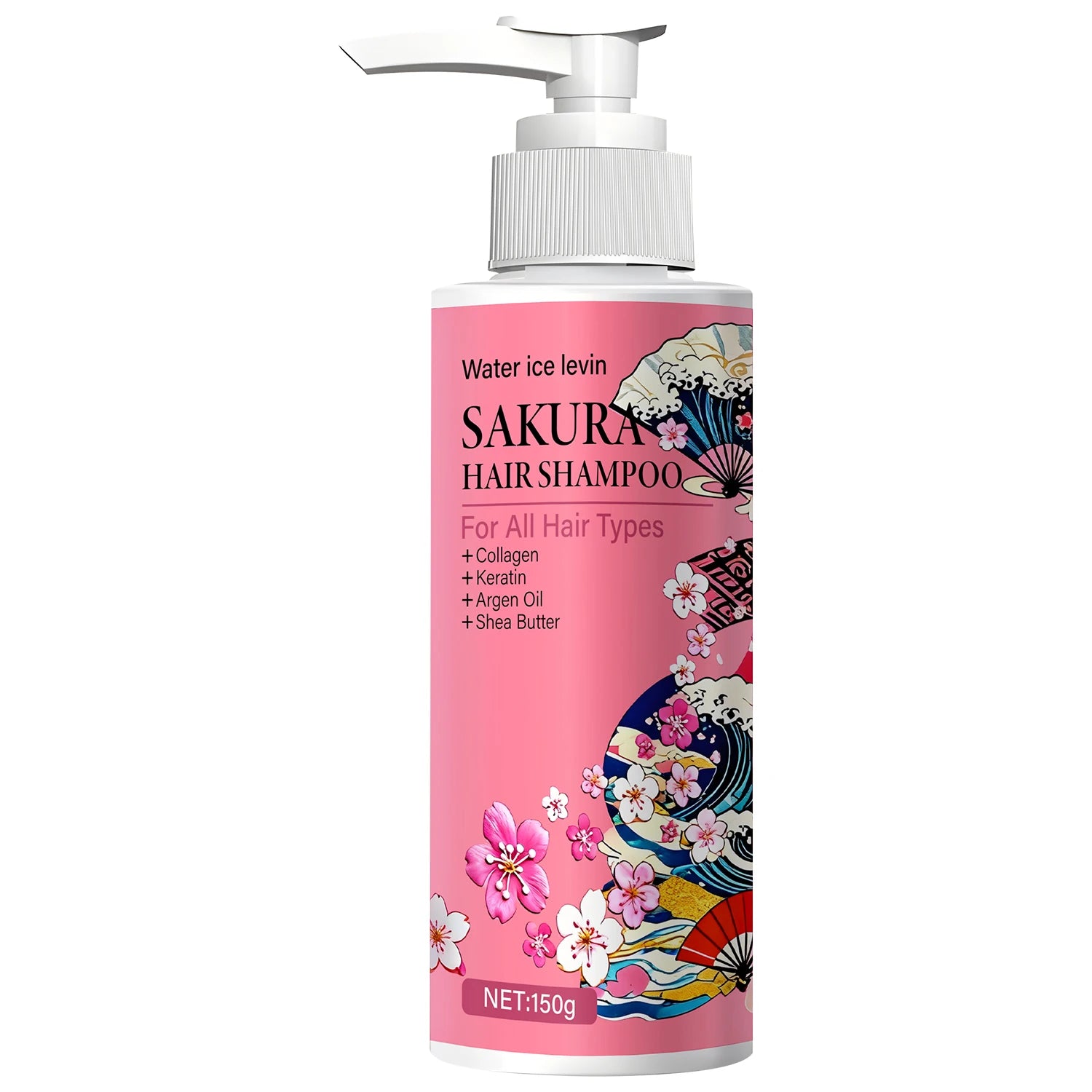 Sakura Shampoo – Collagen, Keratin, Argan Oil & Shea Butter Nourishing Hair Shampoo Peaceful Pleasures Health and Wellness Nourishing