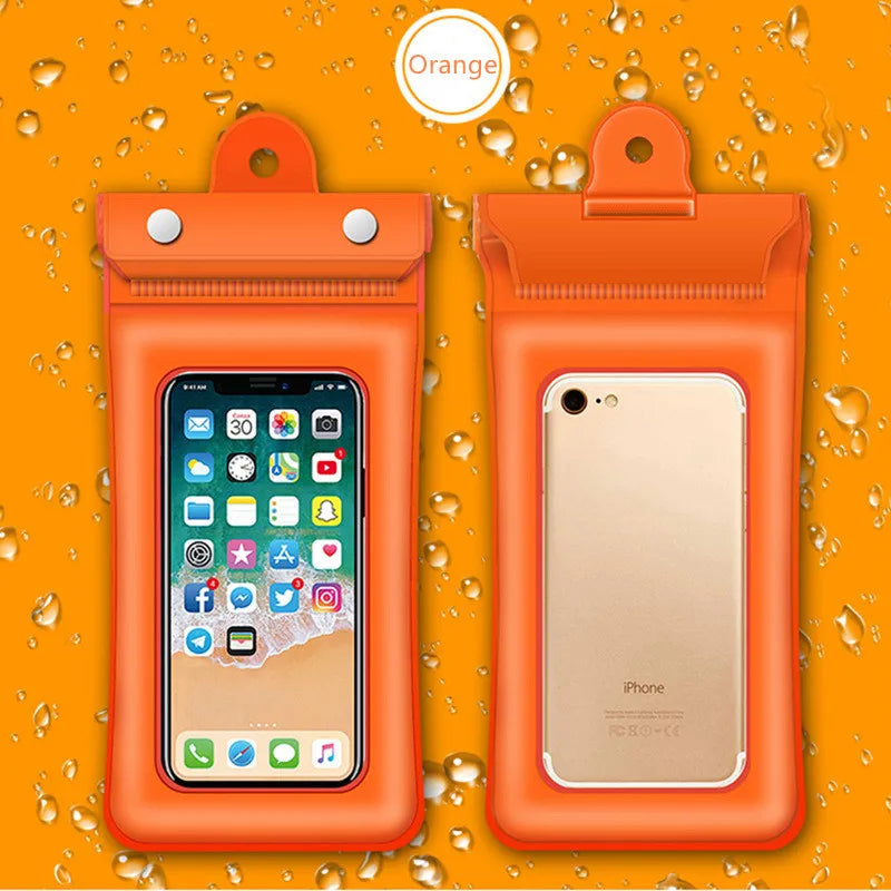 Waterproof Floating Phone Pouch with Airbag | Dry Bag