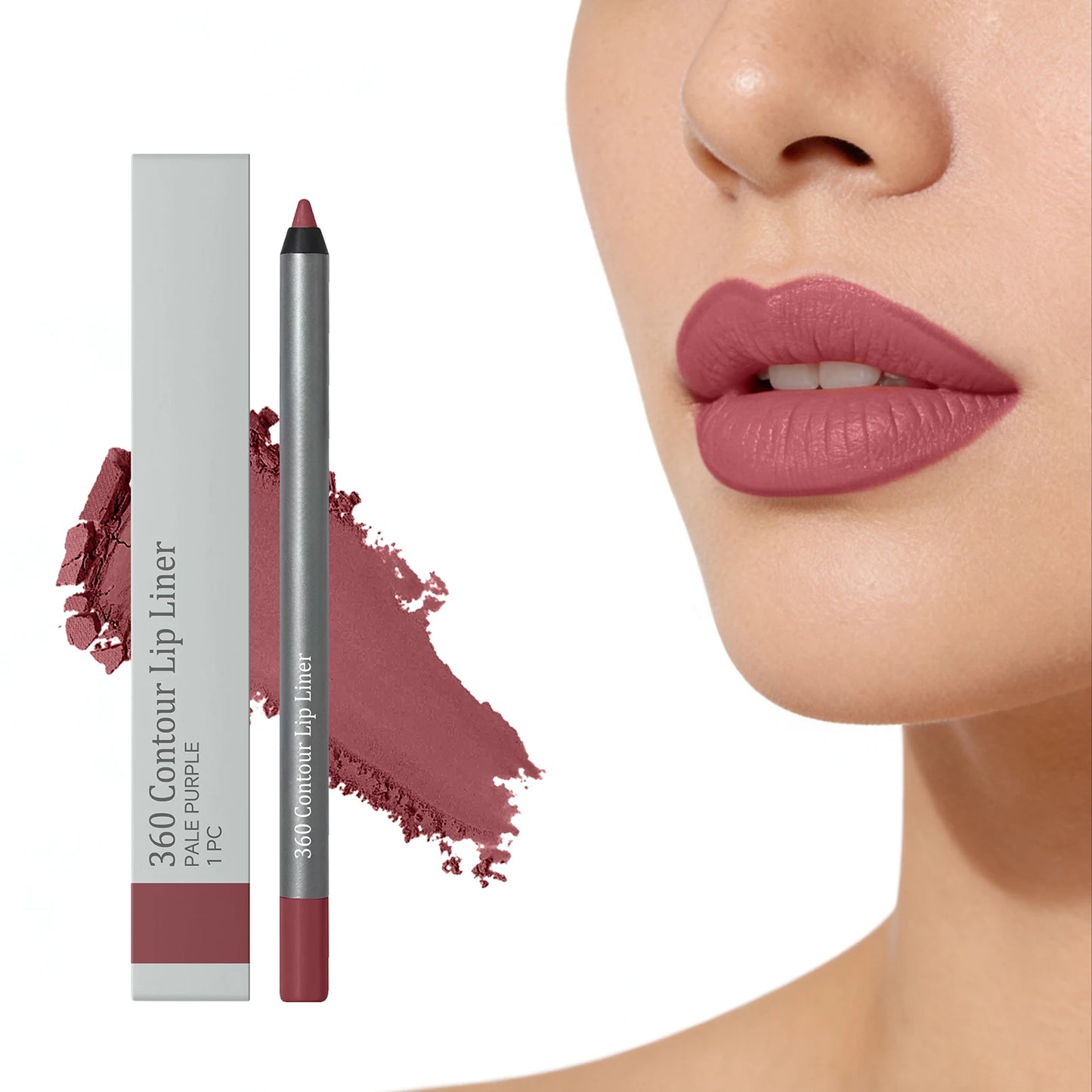10 Colors Waterproof Lipliner Matte Lipliner Long-Lasting Smoothing Natural Pencil Natural Lasting Lipliner Lip Contour Peaceful Pleasures Health and Wellness 01