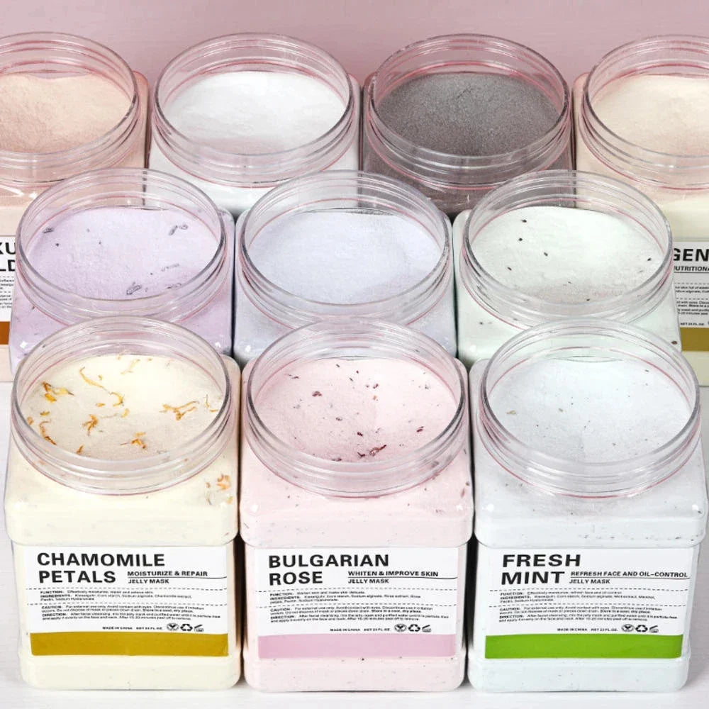 650g Hydro Jelly Mask Powder – Hyaluronic Acid & Rose Face Mask